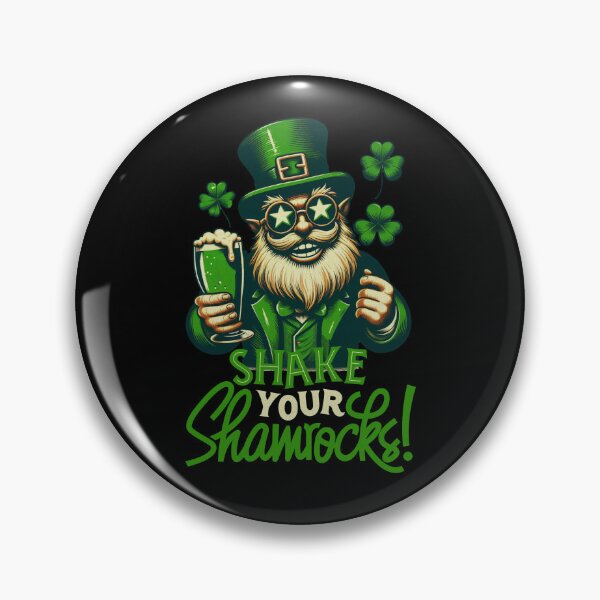 Item preview, Shake Your Shamrocks Saint Patrick's Day Funny Leprechaun designed and sold by DarekShop.