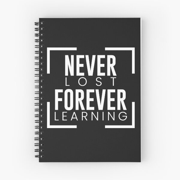 Item preview, NEVER LOST FOREVER LEARNING designed and sold by Aaron Lodder.