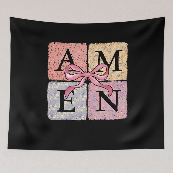 Item preview, Amen Coquette Bow, Amen Varsity designed and sold by ChristinDresner.