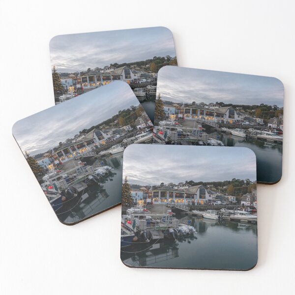 Item preview, Padstow Town and harbour twilight  designed and sold by hawkie.