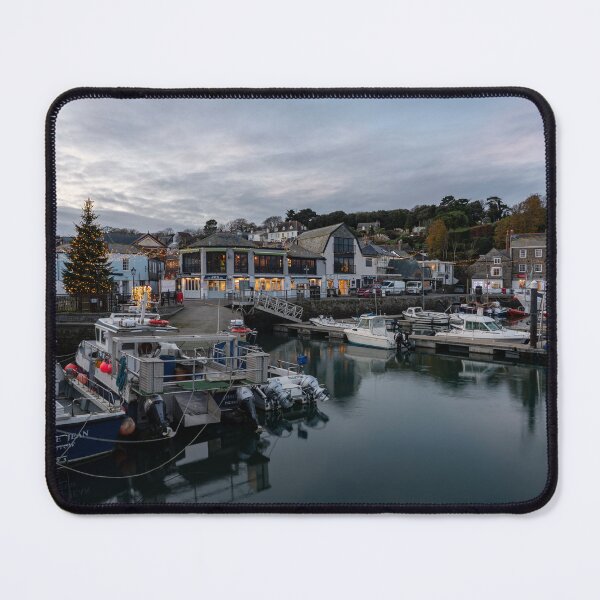 Item preview, Padstow Town and harbour twilight  designed and sold by hawkie.