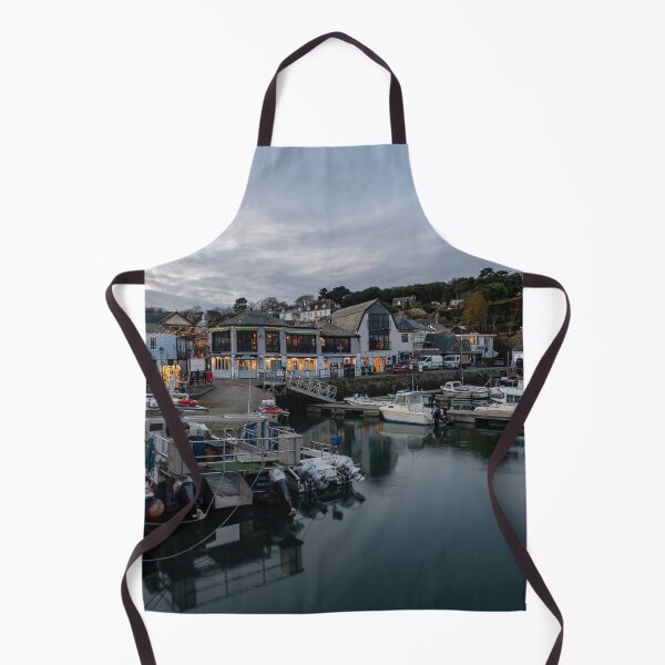 Item preview, Padstow Town and harbour twilight designed and sold by hawkie.