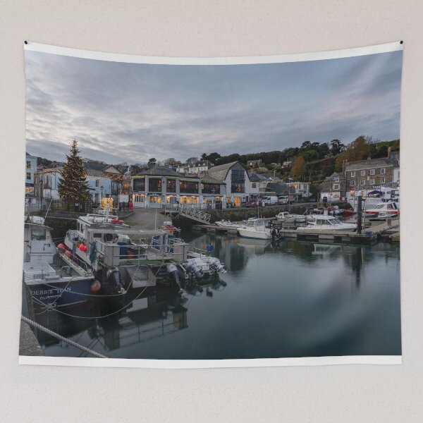 Item preview, Padstow Town and harbour twilight  designed and sold by hawkie.