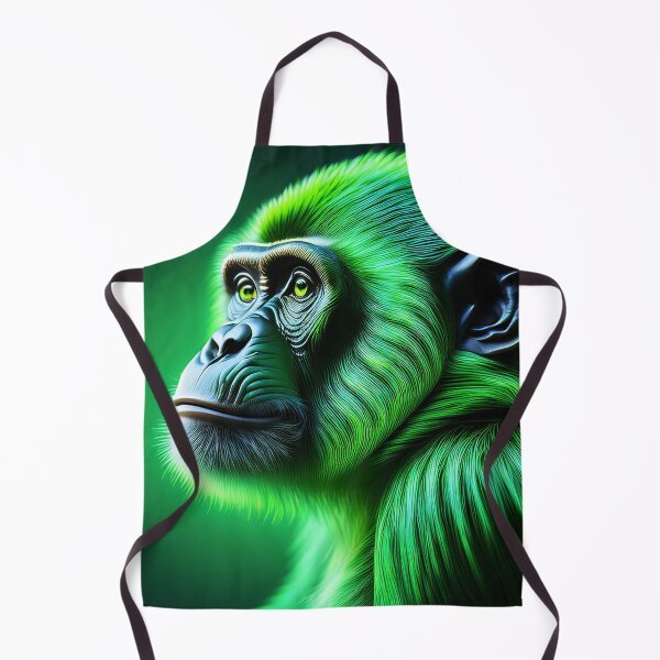 Item preview, Green Lines | Glowing Neon Monkey Collection | Hyperrealistic designed and sold by monkeybusiness.pt.