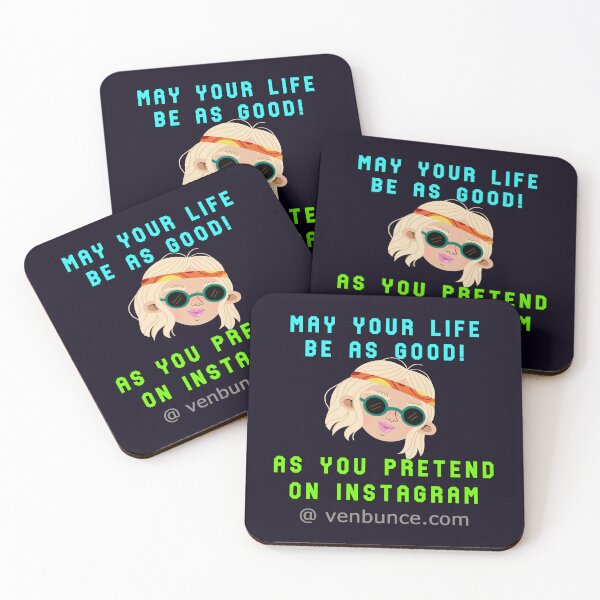 Item preview, May Life Be Good As On Instagram designed and sold by AlienAlmanac.