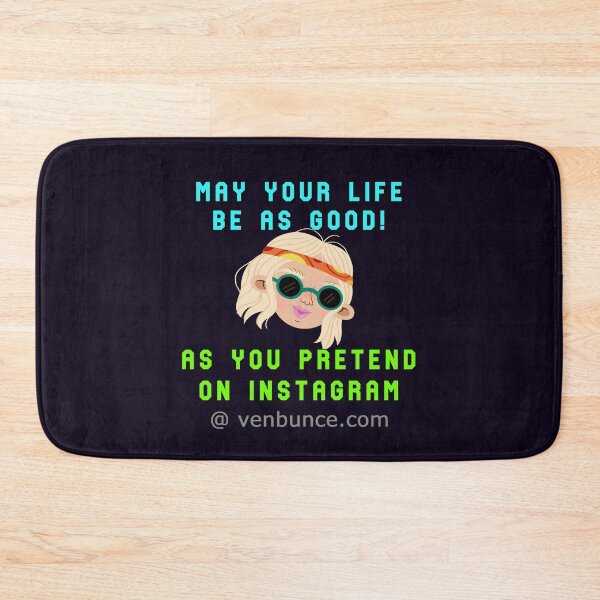 Item preview, May Life Be Good As On Instagram designed and sold by AlienAlmanac.