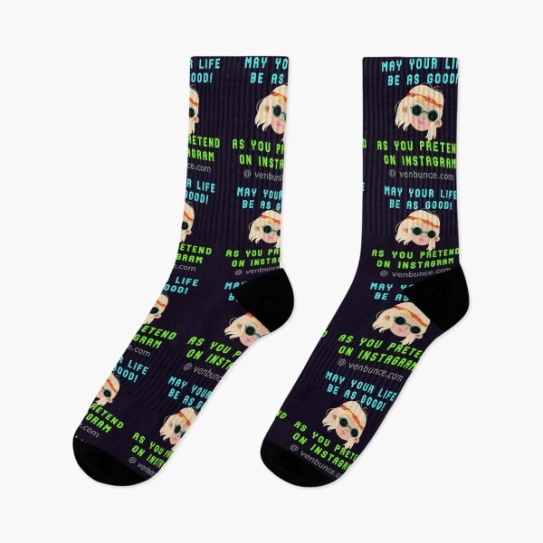 Item preview, May Life Be Good As On Instagram designed and sold by AlienAlmanac.