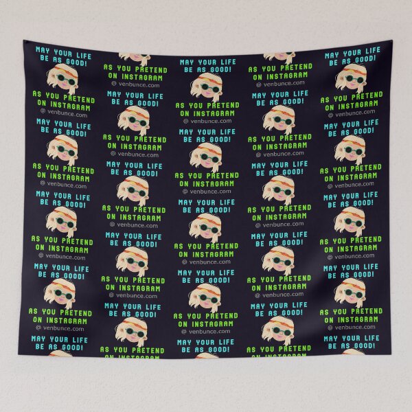 Item preview, May Life Be Good As On Instagram designed and sold by AlienAlmanac.