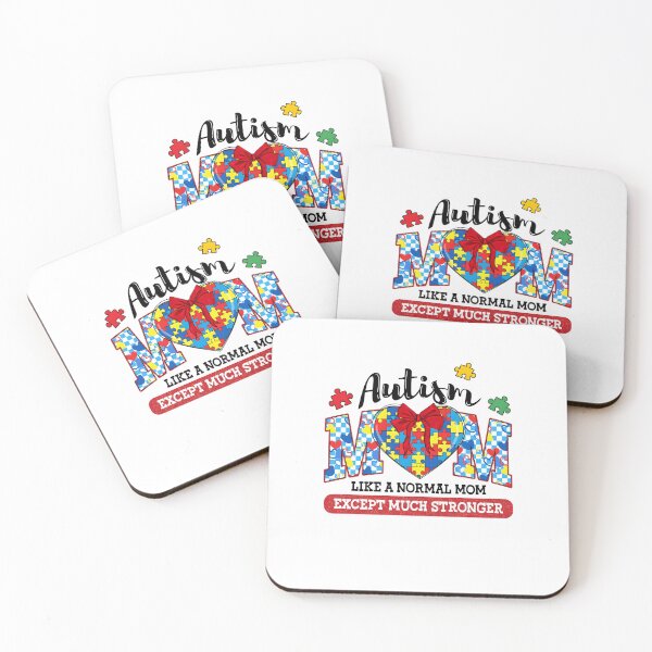 Item preview, Autism Mom, Autism Awareness Coquette designed and sold by ChristinDresner.