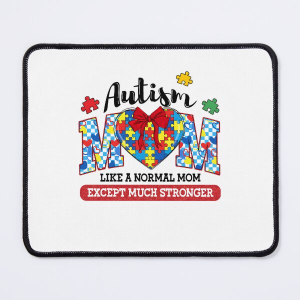 Item preview, Autism Mom, Autism Awareness Coquette designed and sold by ChristinDresner.