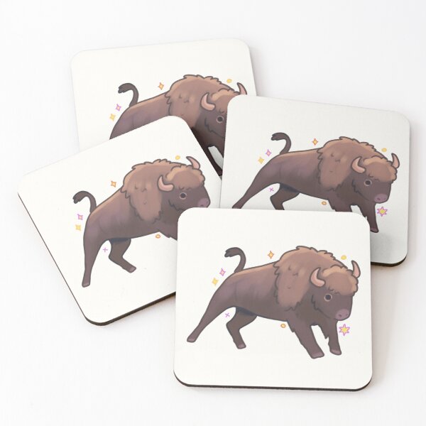 Item preview, Bison art designed and sold by Mayarartsy.
