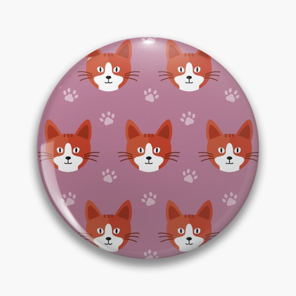 Item preview, Cat heads on purple designed and sold by reneesillus.