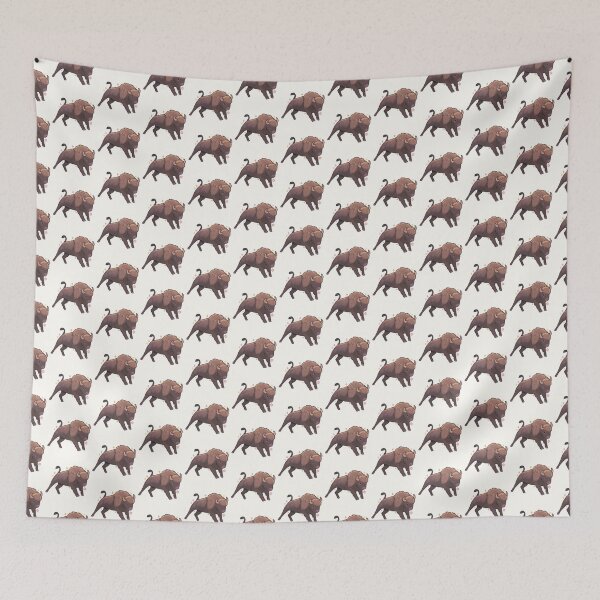 Item preview, Bison art designed and sold by Mayarartsy.