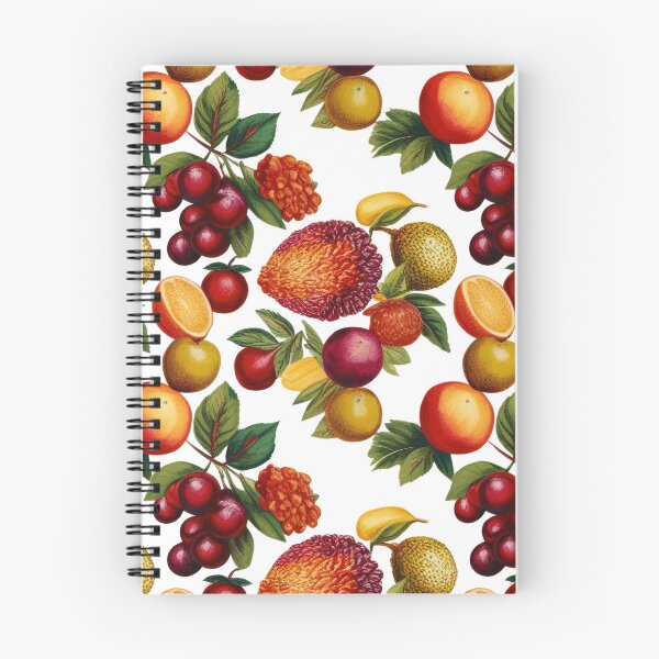 Item preview, Mixed Fruit Pattern – Berries, Oranges & Peaches designed and sold by PING 999 STUDIO.