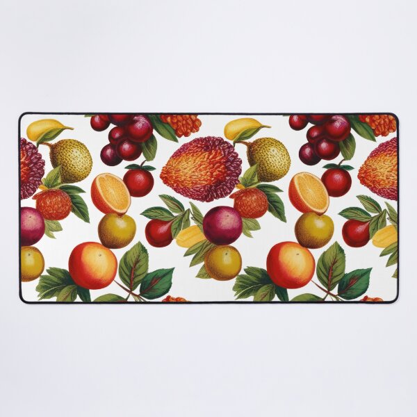 Item preview, Mixed Fruit Pattern – Berries, Oranges & Peaches designed and sold by PING 999 STUDIO.