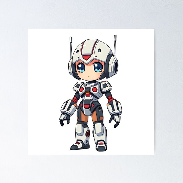Item preview, Mecha mecha chan designed and sold by Beetlemot.
