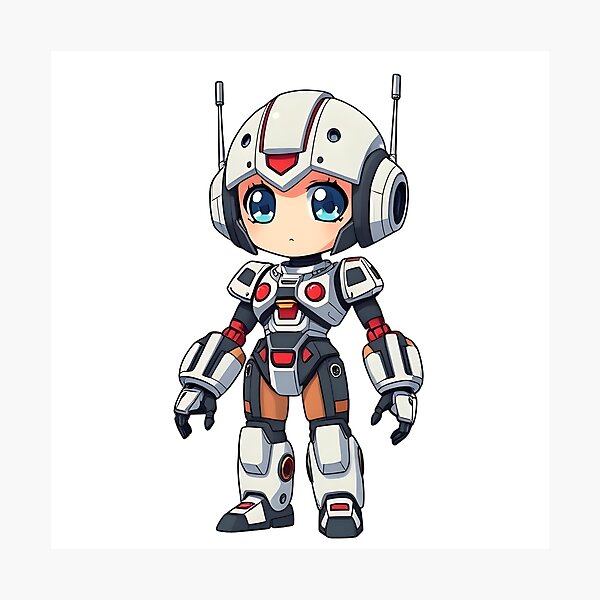 Item preview, Mecha mecha chan designed and sold by Beetlemot.