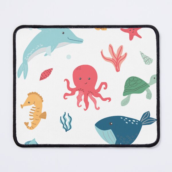 Item preview, Playful Ocean Animals for Kids designed and sold by My Kind of Mood.