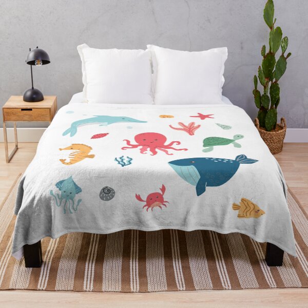 Item preview, Playful Ocean Animals for Kids designed and sold by My Kind of Mood.