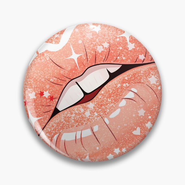 Item preview, Pink preppy lips designed and sold by AhArtMe.