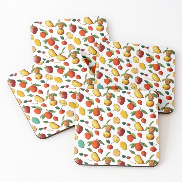 Item preview, Tropical Fruit Medley Pattern – Colorful & Fresh designed and sold by PING 999 STUDIO.
