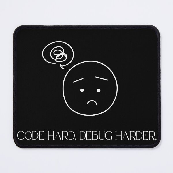 Item preview, Code Hard Debug Harder designed and sold by Programming Jokes.