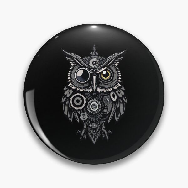 Item preview, Steampunk Owl designed and sold by Getup-clothing.