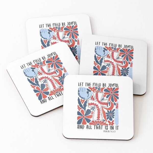 Item preview, Let the Field Be Joyful, Boho Baseball, Baseball designed and sold by ChristinDresner.
