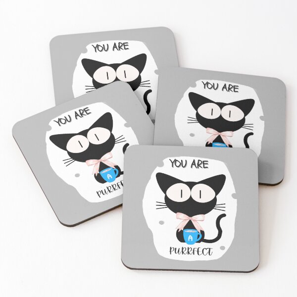 Item preview, A black cat ,You Are purrfect  designed and sold by قف.