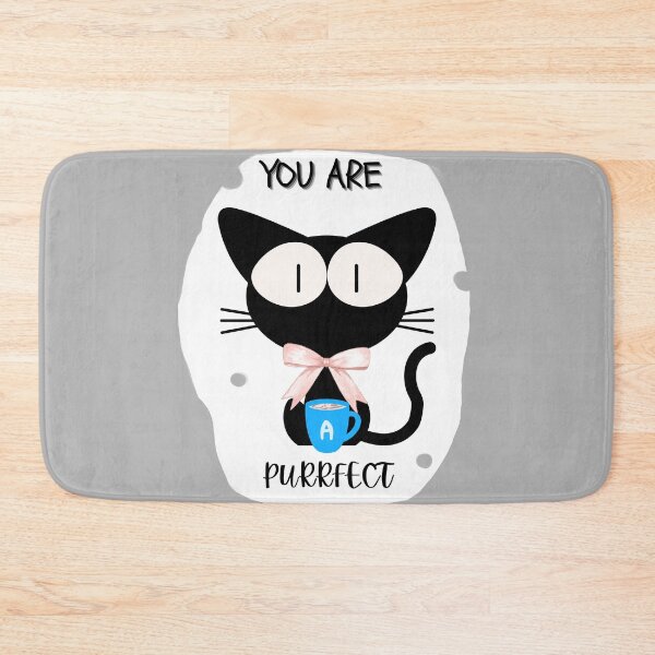 Item preview, A black cat ,You Are purrfect  designed and sold by قف.
