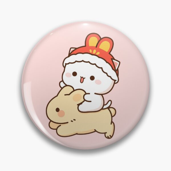 Item preview, Milk Riding A Rabbit - Mochi Sugar And Peach Goma Couple 2025 designed and sold by BrightStreets.
