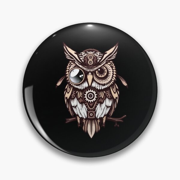 Item preview, Steampunk Owl designed and sold by Getup-clothing.