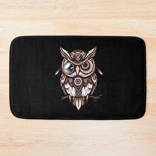 Item preview, Steampunk Owl designed and sold by Getup-clothing.