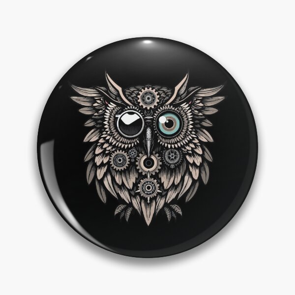 Item preview, Steampunk Owl designed and sold by Getup-clothing.