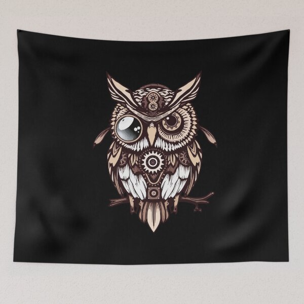 Artikelvorschau, Steampunk-Eule entworfen und verkauft von Getup-clothing.