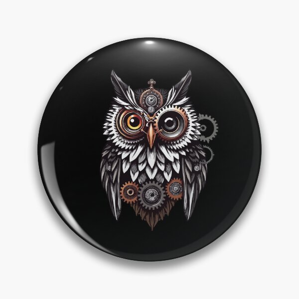 Item preview, Steampunk Owl designed and sold by Getup-clothing.