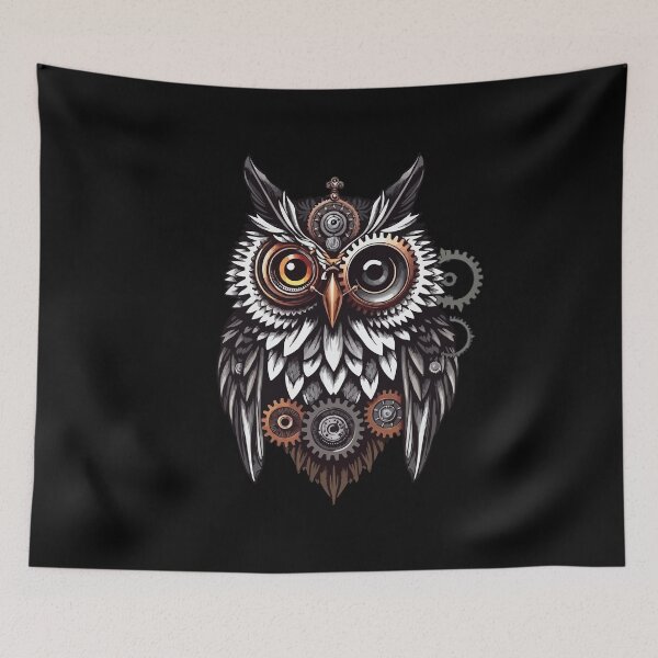 Artikelvorschau, Steampunk-Eule entworfen und verkauft von Getup-clothing.