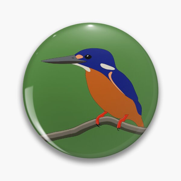 Item preview, Azure Kingfisher designed and sold by CairnsBirders.