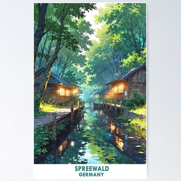 Item preview, Spreewald - Germany designed and sold by Worldscape Wonders.
