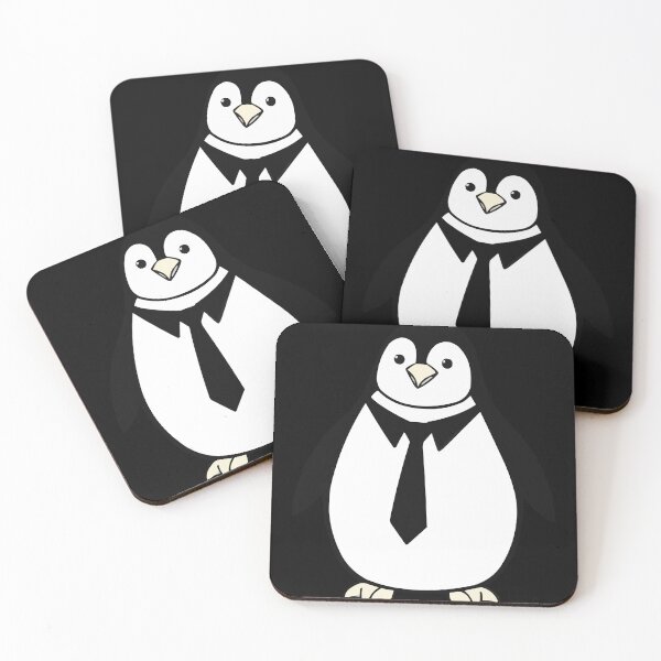 Item preview, Minimalist Penguin in a Suit designed and sold by Getup-clothing.