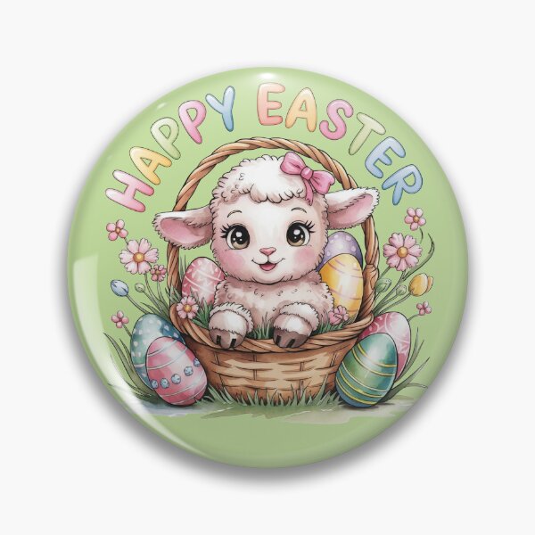 Item preview,  Happy Easter Lamb designed and sold by WikaKowalczyk.