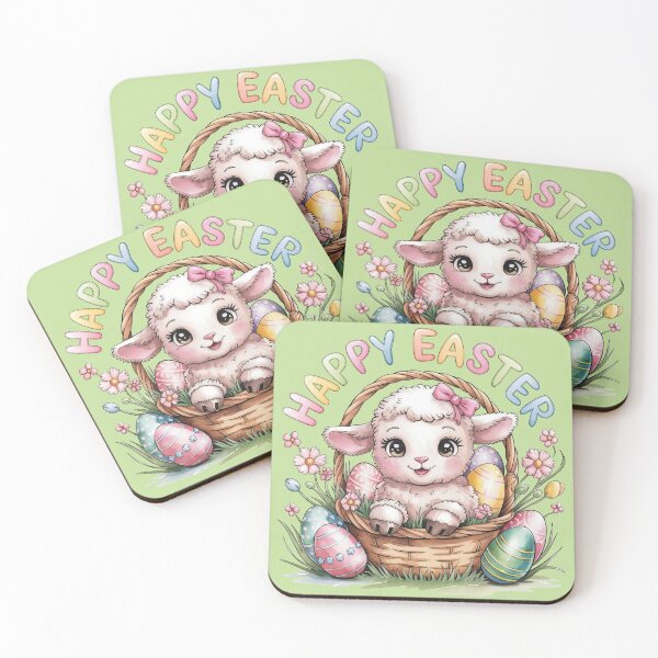 Item preview,  Happy Easter Lamb designed and sold by WikaKowalczyk.