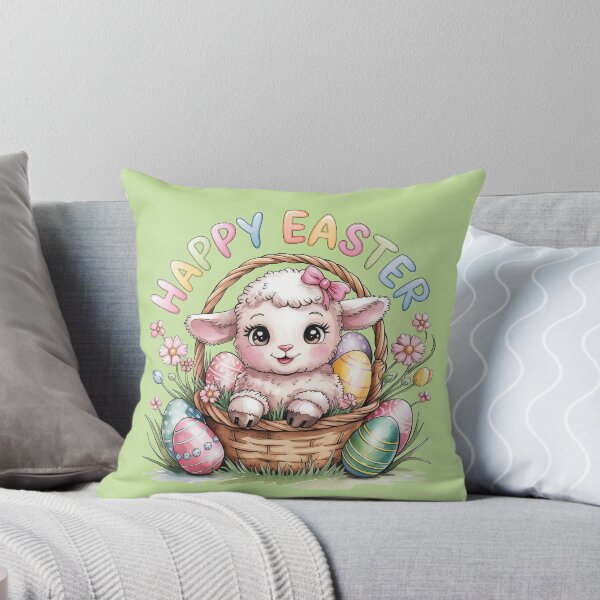 Item preview,  Happy Easter Lamb designed and sold by WikaKowalczyk.