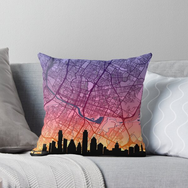 Item preview, Austin Texas Skyline Map designed and sold by ArtPrints.