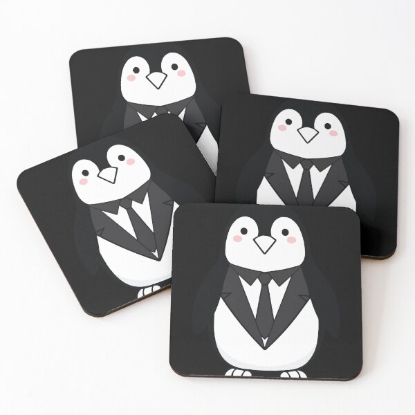 Item preview, Minimalist Penguin in a Suit designed and sold by Getup-clothing.