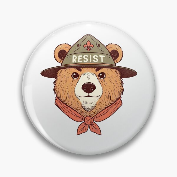 Item preview, Alt National Park Service I Resist Bear  designed and sold by AlexQuantum.