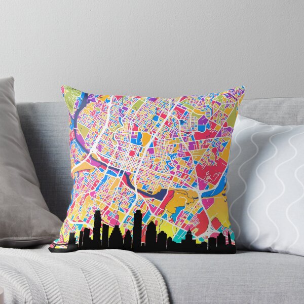 Item preview, Austin Texas Skyline Map designed and sold by ArtPrints.