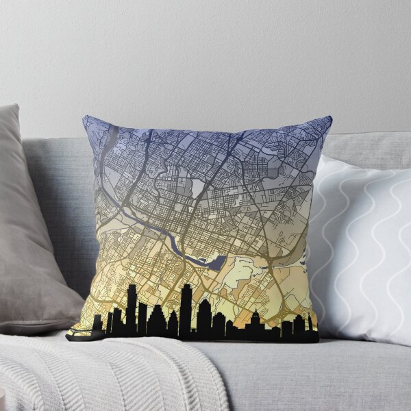 Item preview, Austin Texas Skyline Map designed and sold by ArtPrints.