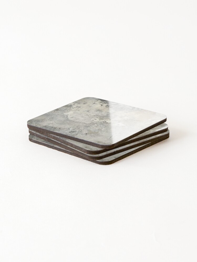 Thumbnail 4 of 5, Coasters (Set of 4), Textured Concrete designed and sold by Visual-Elixir.