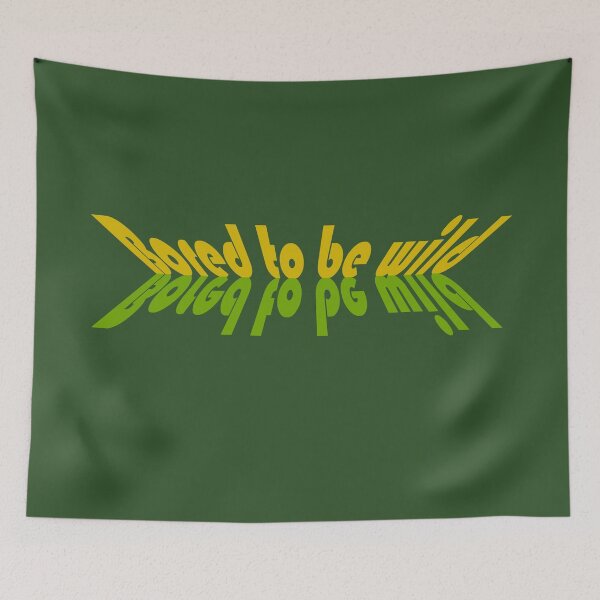 Item preview, Copie de Bored to be wild - green yellow designed and sold by BeJahMan.